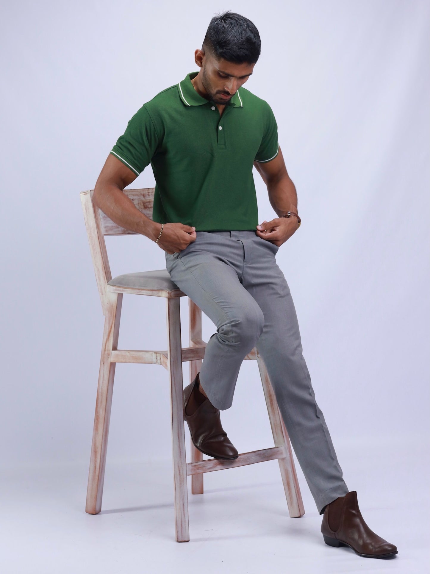 Strive in Olive Polo T-shirt