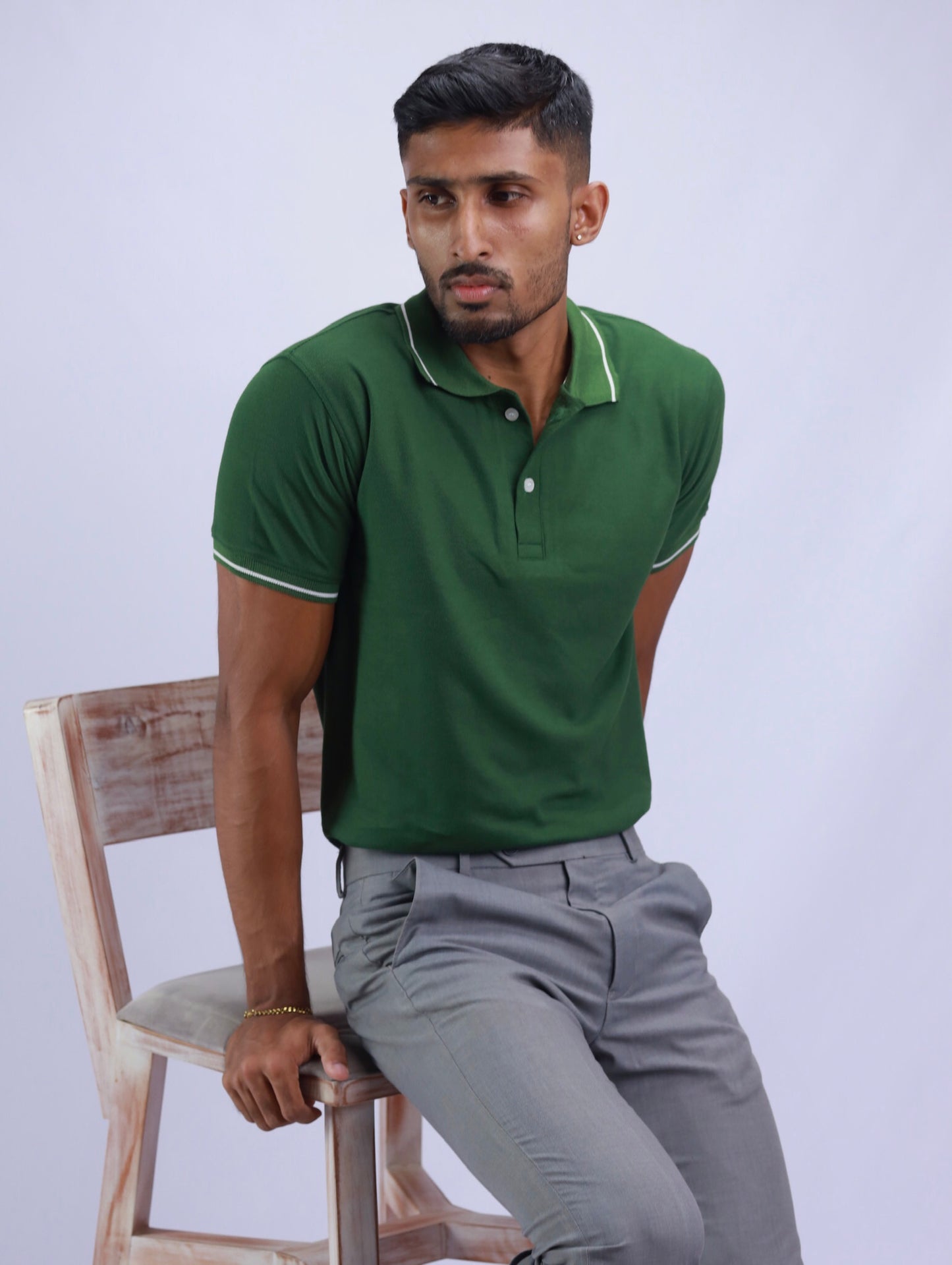 Strive in Olive Polo T-shirt