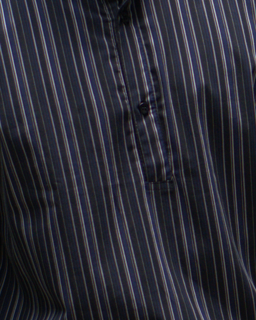 Midnight Wave Blue Stripe Vintage Shirt